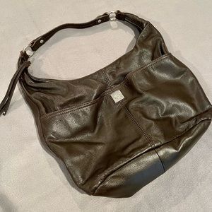 Piazza Leather Hobo-style Bag